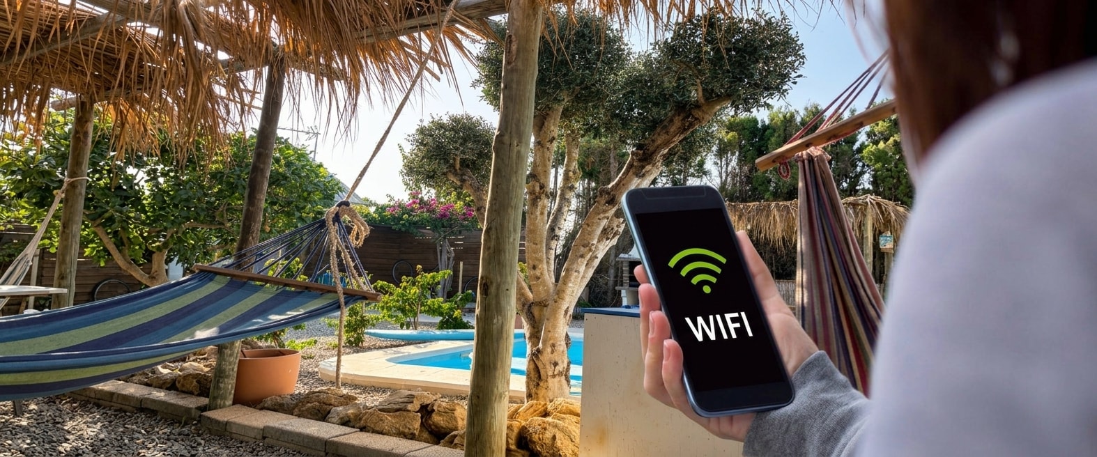 WiFi gratuito en todo el alojamiento